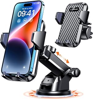 VANMASS Military-Grade Suction Cup Car Phone Mount