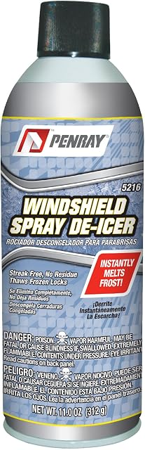 Penray 5216 Windshield Spray De-Icer