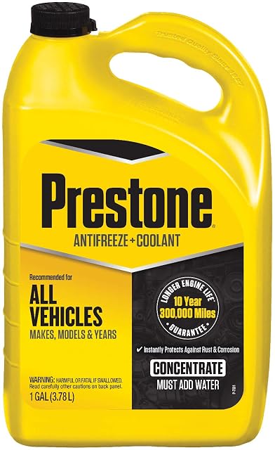 Prestone Extended Life Full Strength Antifreeze/Coolant