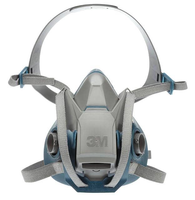 3M 6502QL Rugged Comfort Quick Latch Half Facepiece Reusable Respirator