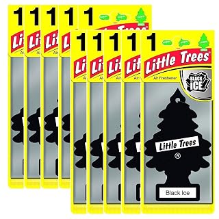 Little Trees Black Ice Hanging Air Freshener