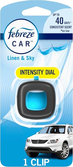 Febreze Car Vent Clip Linen & Sky