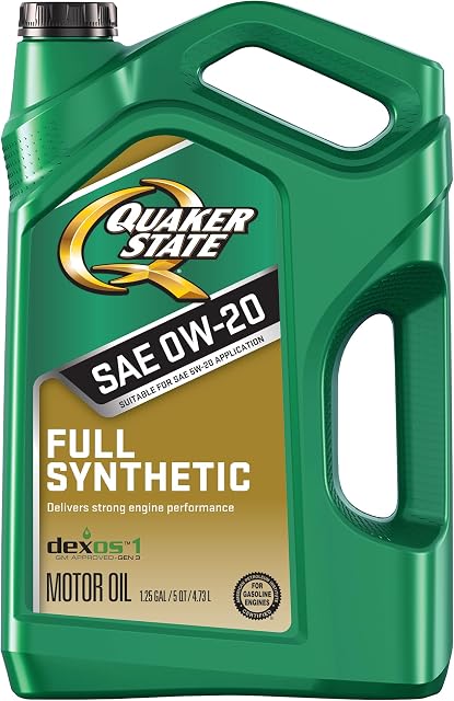 Quaker State Full Synthetic 0W-20 Motor Oil