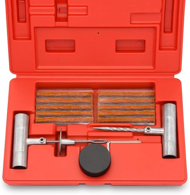 Tooluxe 50002L 35-Piece Tire Repair Kit
