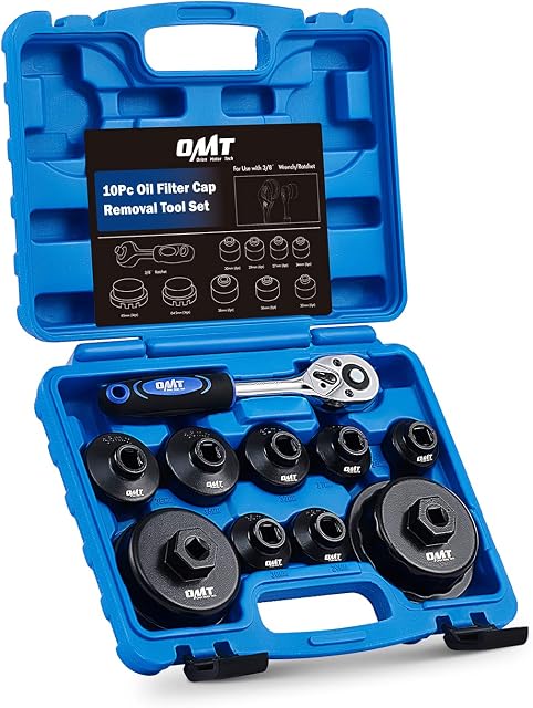 Orion Motor Tech 10-Piece Oil Filter Wrench Set