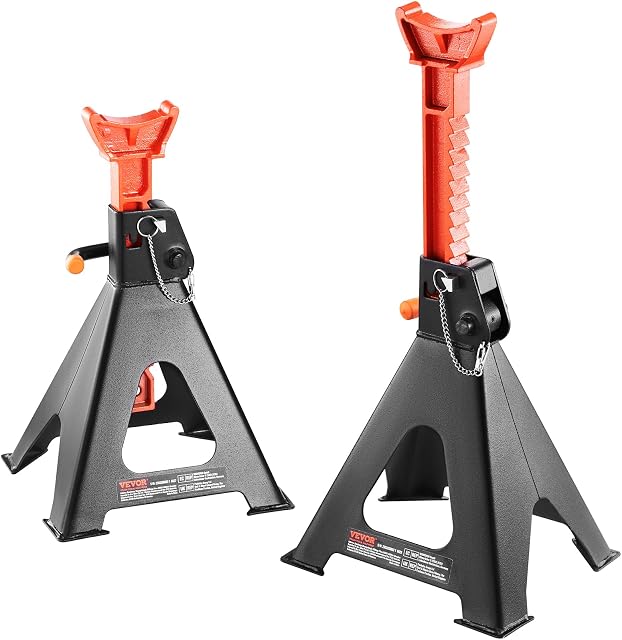 VEVOR 6 Ton Jack Stands (13,000 lbs) Double Locking