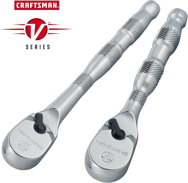 CRAFTSMAN CRAFTSMAN V-Series CMMT86501V 2-Pack Ratchet Set (1/4" & 3/8" Drive)