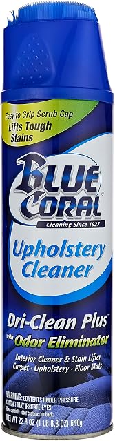 Blue Coral DC22 Dri-Clean Plus Upholstery Cleaner with Odor Eliminator