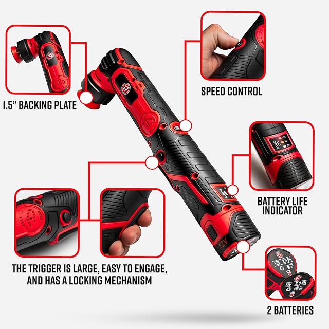 Adam's Polishes SK Pro Micro Cordless Swirl Killer Polisher 2.0