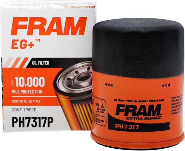 FRAM EG+ PH7317P 10K Mile Spin-On Engine Oil Filter