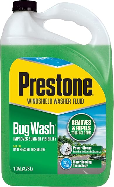 Prestone Bug Wash Windshield Washer Fluid