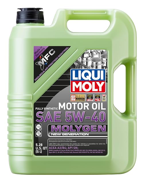 Liqui Moly Molygen New Generation 5W-40 Full Synthetic Motor Oil