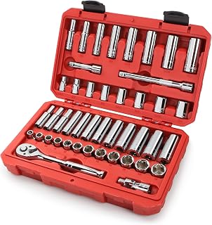 Tekton 3/8-Inch Drive Socket Set, 45-Piece (13101)