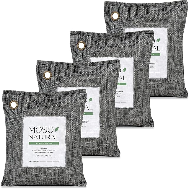 Moso Natural Air Purifying Bag 200g (Bamboo Charcoal Odor Absorber)