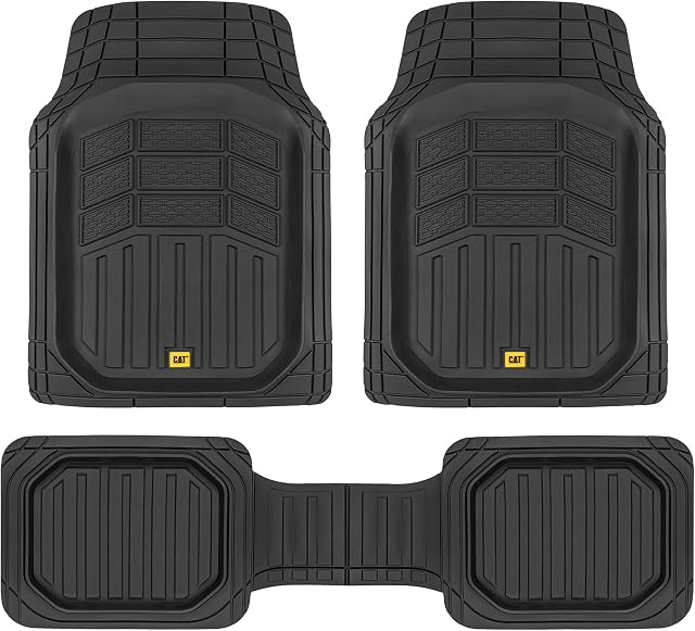 CAT CAMT-9013 Heavy Duty Deep Dish Rubber Floor Mats