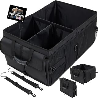 Gorilla Grip Large Capacity Collapsible Car Trunk Organizer