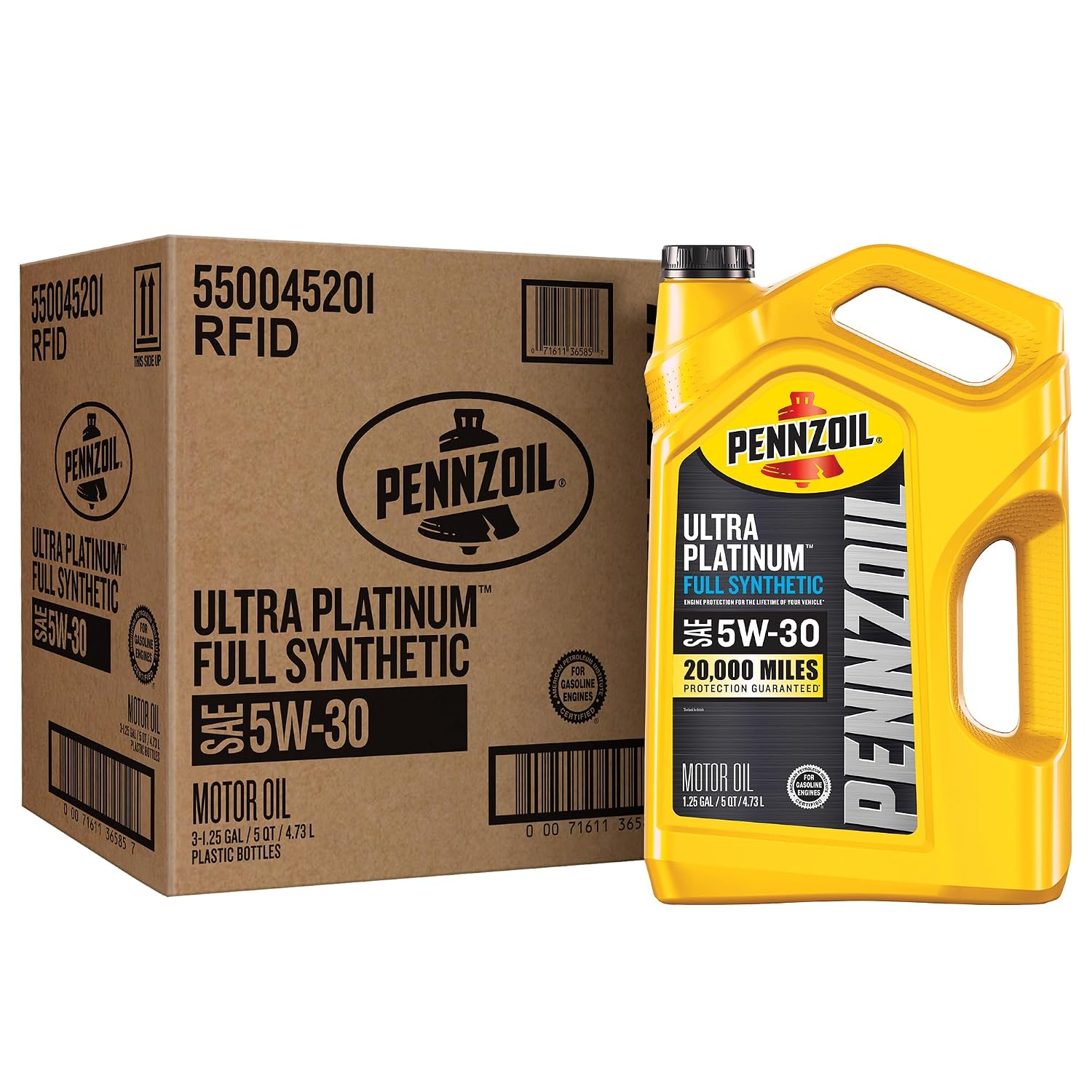 Pennzoil Ultra Platinum Full Synthetic 5W-30 Motor Oil