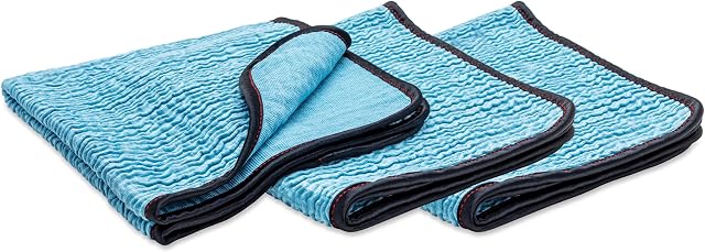 Griot's Garage PFM Crinkle Glass Towels (Set of 3)