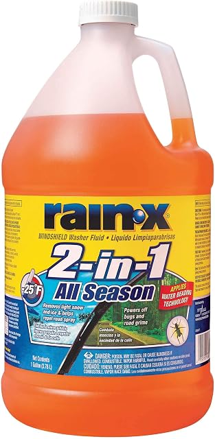 Rain-X 2-in-1 All Season (-25°F) Windshield Washer Fluid