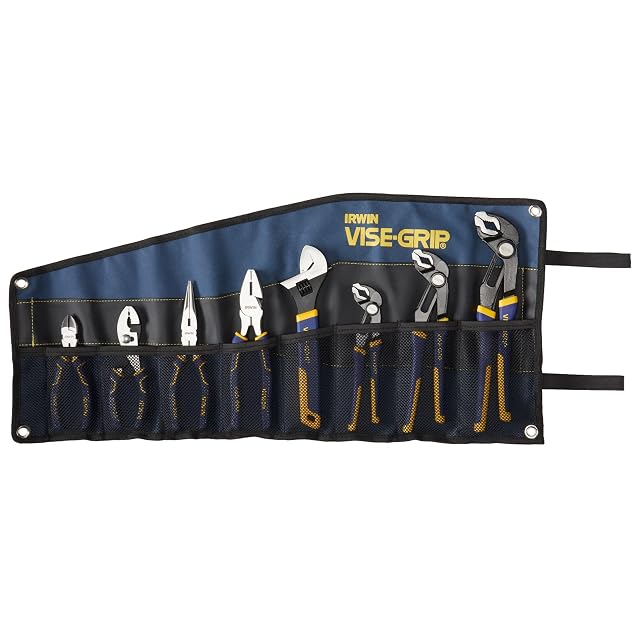 IRWIN VISE-GRIP GrooveLock Pliers Set, 8-Piece (2078712)
