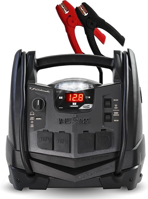 Schumacher Electric SJ1332 6-in-1 Jump Starter / Power Station