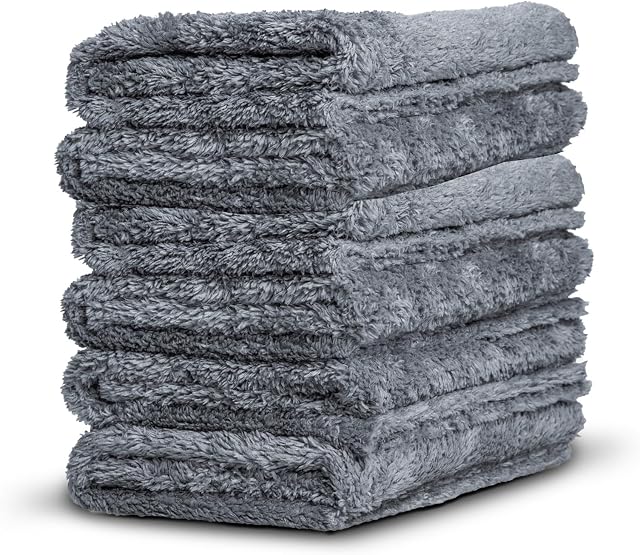 Adam's Polishes Borderless Microfiber Towel (6-Pack)