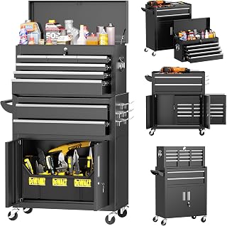 INTERGREAT 8-Drawer Rolling Tool Chest