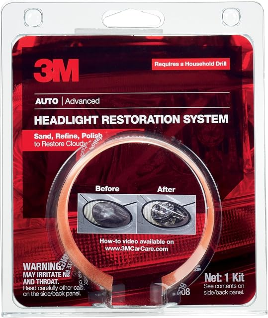 3M Headlight Lens Restoration System (39008)