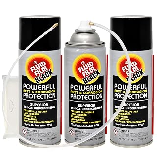 Fluid Film Black Aerosol Undercoating (11.75 oz)