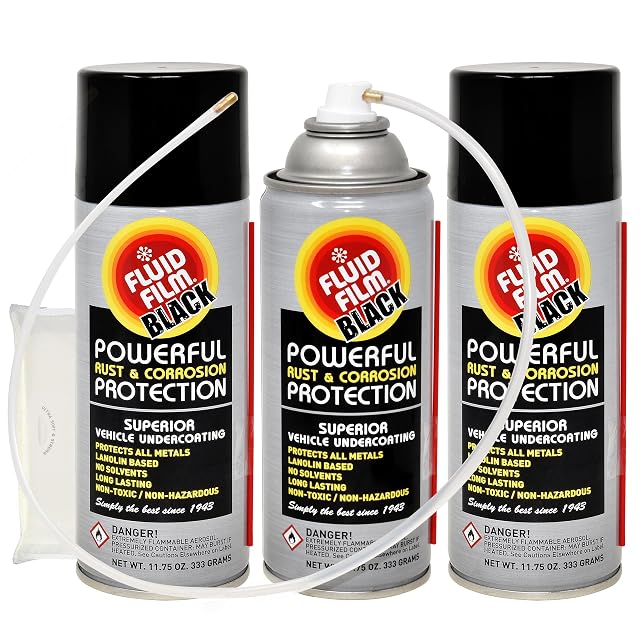 Fluid Film Black Aerosol Undercoating (11.75 oz)