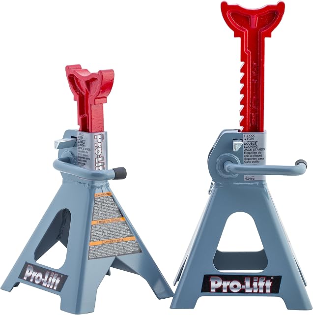Pro-LifT T-6903D Double Pin Jack Stands (3-Ton)