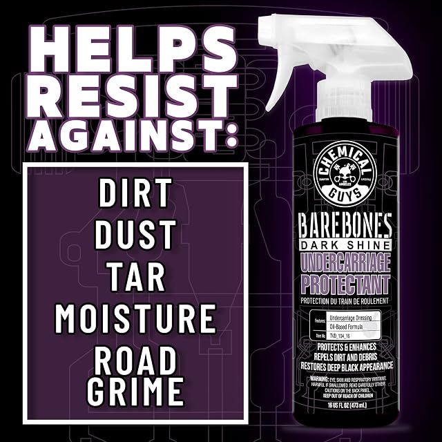 Chemical Guys Bare Bones Premium Dark Shine Spray