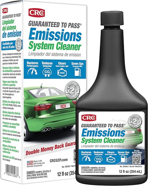 CRC Guaranteed to Pass Emissions System Cleaner