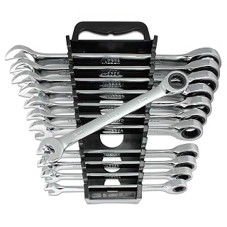 Jaeger Tightspot 12-Piece Metric Ratcheting Wrench Set