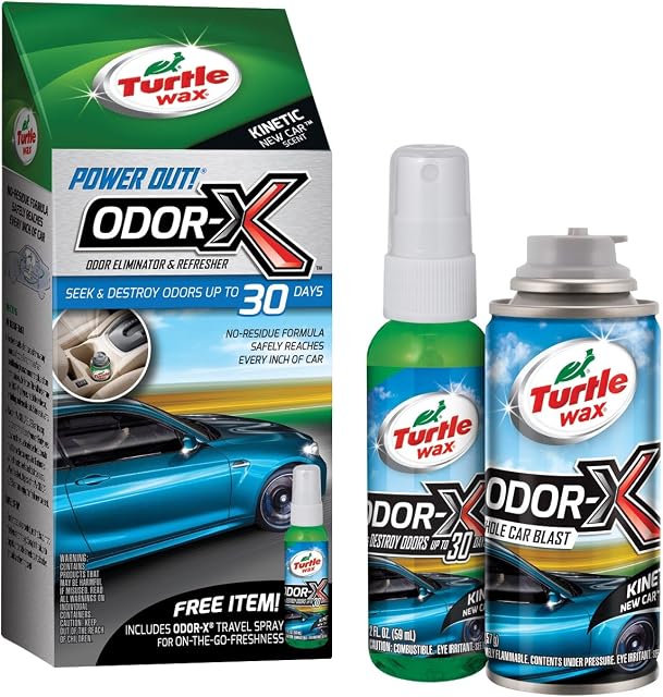 Turtle Wax Power Out! Odor-X Whole Car Blast (2.5 oz)