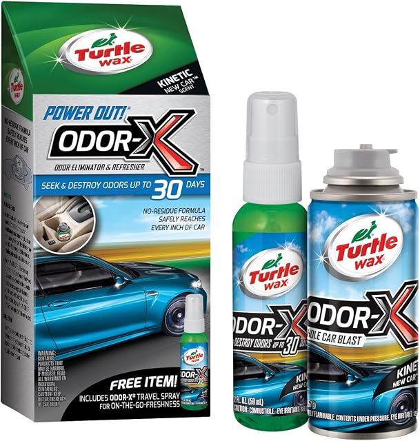 Turtle Wax Power Out! Odor-X Whole Car Blast (2.5 oz)
