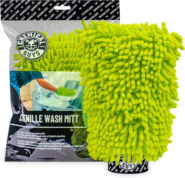 Chemical Guys Chenille Premium Microfiber Wash Mitt