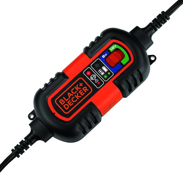BLACK+DECKER BM3B Fully Automatic 6V/12V Battery Charger/Maintainer