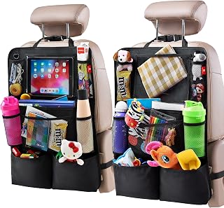 Helteko Backseat Car Organizer Kick Mats (2-Pack)