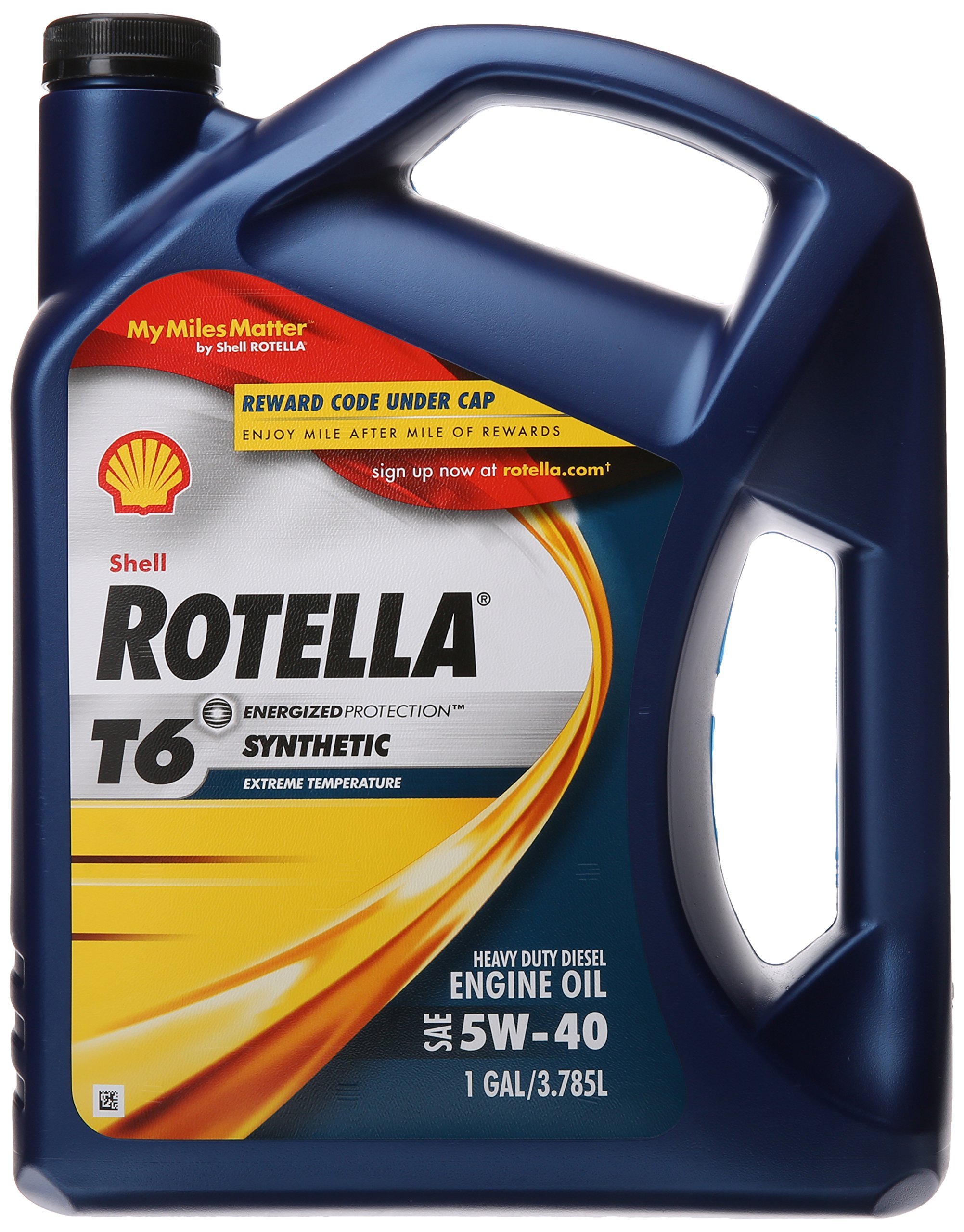Shell Rotella T6 Full Synthetic 5W-40 Heavy Duty Engine Oil