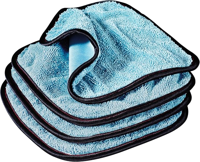 Griot's Garage PFM Dual Weave Glass Towels (Set of 4)