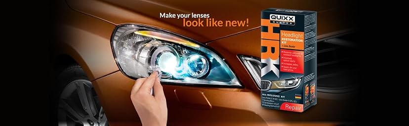 QUIXX 00084-US Headlight Restoration Kit and Lens Sealer — image 1