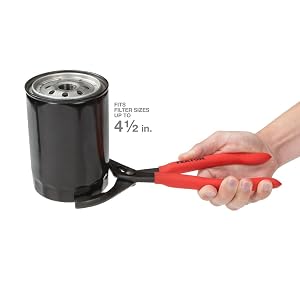Tekton 12 Inch Oil Filter Pliers | 5866 — image 2