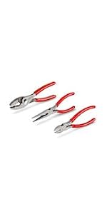 Tekton Pliers Set, 6-Piece (Slip Joint, Groove Joint, Cutting, Lineman's, Long Nose) — image 10