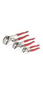 Tekton Pliers Set, 6-Piece (Slip Joint, Groove Joint, Cutting, Lineman's, Long Nose) — image 7