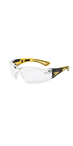 Bollé Rush+ Safety Glasses (40250, Clear Lens) — image 9