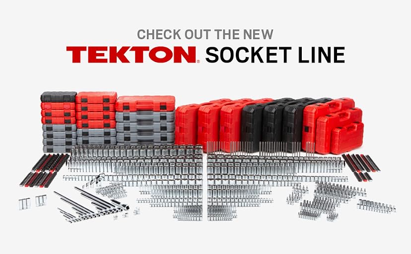 Tekton 3/8-Inch Drive Socket Set, 45-Piece (13101) — image 1
