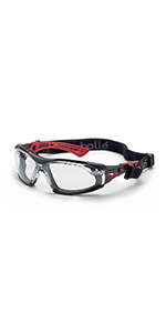 Bollé 254-CB-40091 Cobra Dust Goggle (Clear Anti-Fog, Strap + Foam) — image 9