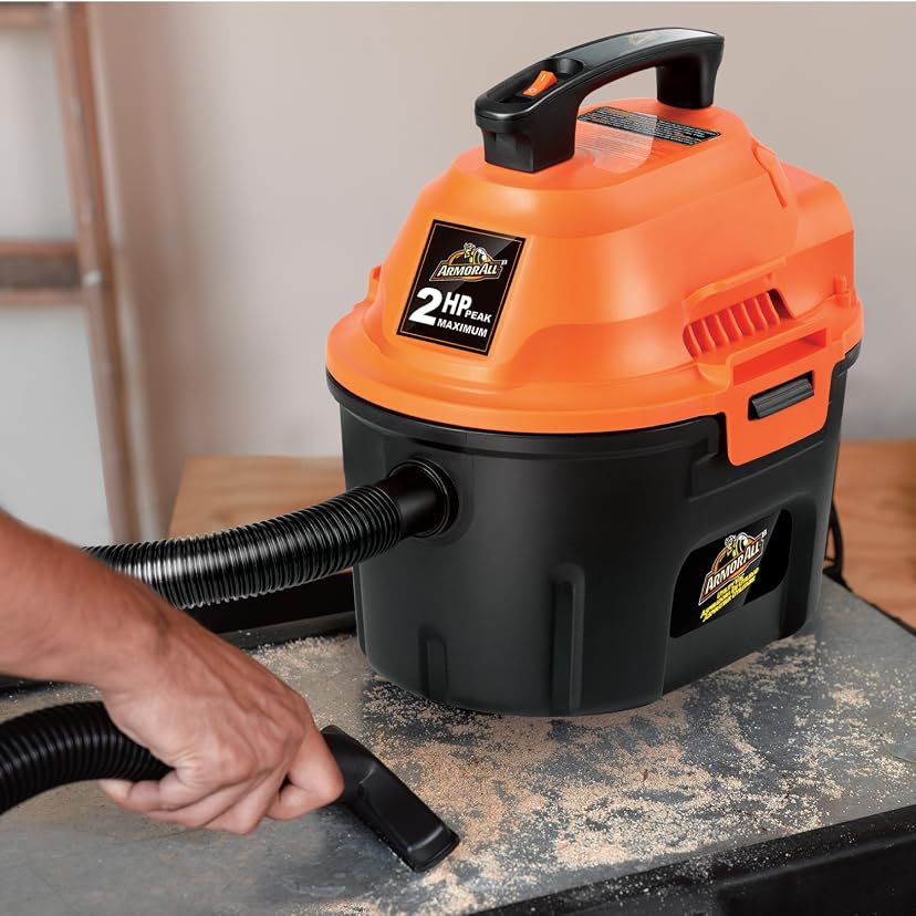Armor All AA255 2.5 Gallon Wet/Dry Shop Vacuum — image 4