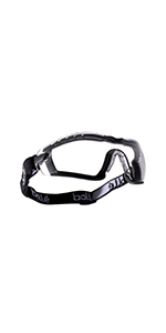 Bollé 254-CB-40091 Cobra Dust Goggle (Clear Anti-Fog, Strap + Foam) — image 8